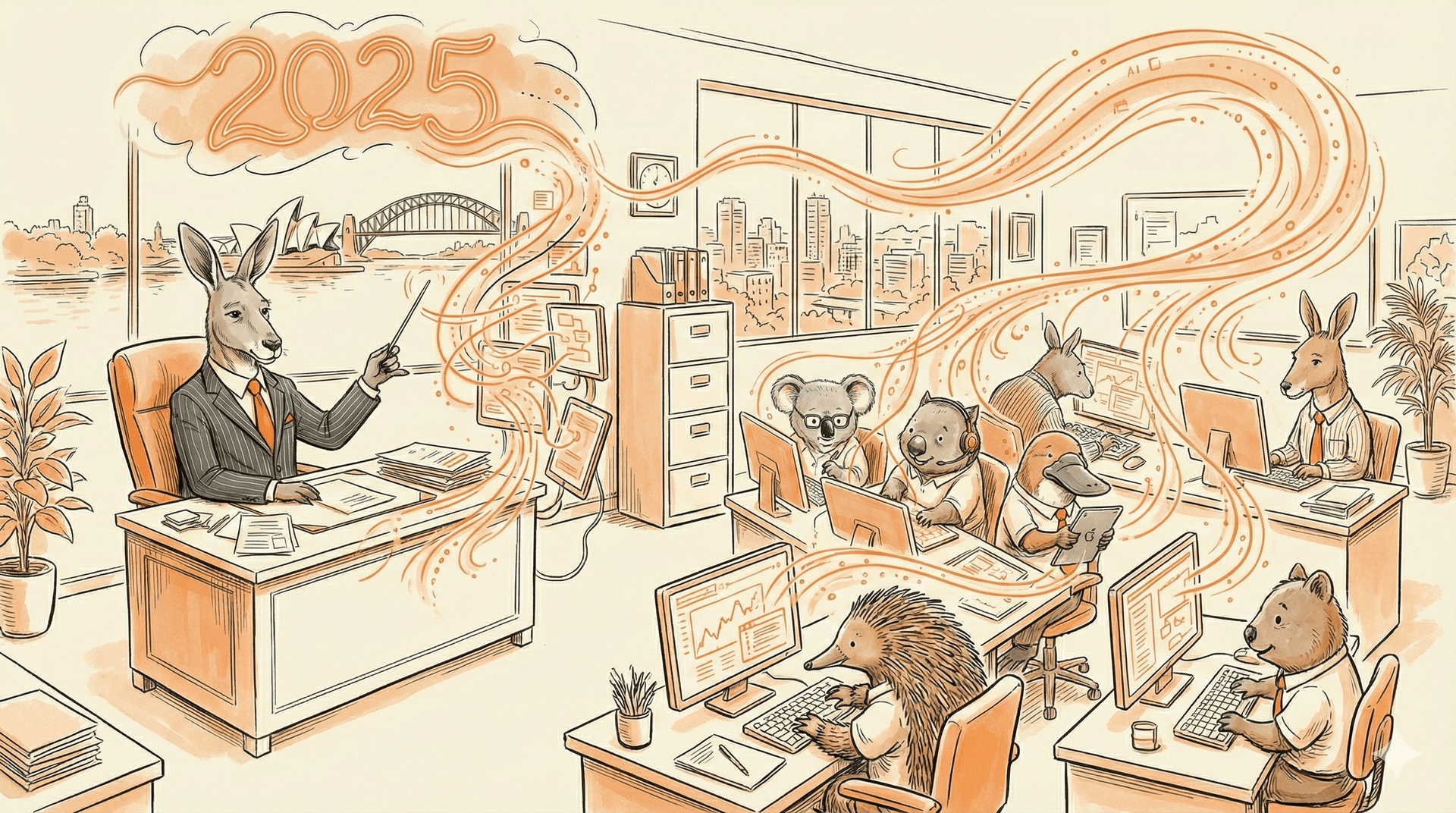 The Year of the Agent: The Ultimate 2025 AI Impact & Strategic Report for Australian Businesses