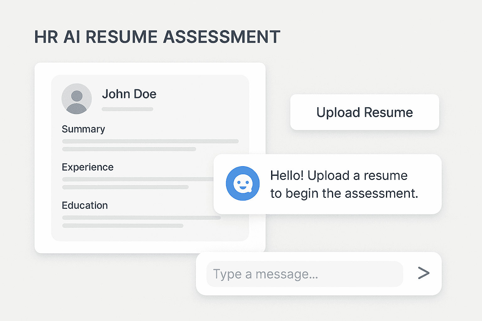 AI Interview Interface